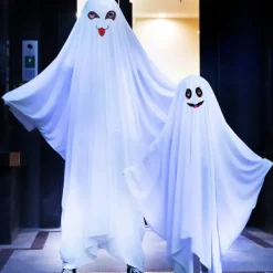 Ghost Halloween Cape Costume Scary Costume Kid's Boys' Girls' Carnival Party / Evening Easy Halloween Costumes Dress Up