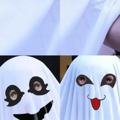 Ghost Halloween Cape Costume Scary Costume Kid's Boys' Girls' Carnival Party / Evening Easy Halloween Costumes Dress Up