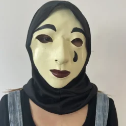 Ghost Halloween Mask Full Head A Haunting in Venice Scary Costume Adults' Men's Women's Halloween Carnival Performance Party Easy Halloween Costumes Dress Up