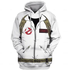 Ghostbusters Hoodie Pullover Print 3D Front Pocket Graphic For Couple's Men's Women's Adults' Masquerade 3D Print Party Casual Daily