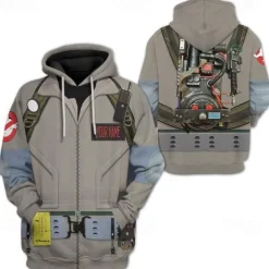 Ghostbusters Hoodie Pullover Print 3D Front Pocket Graphic For Couple's Men's Women's Adults' Masquerade 3D Print Party Casual Daily