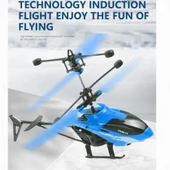 2.4Ghz 2 Channels Alloy Mini RC Helicopter with LED Light for Kids Adult Indoor RC Helicopter Best Gift for Boys Girls