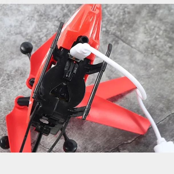 2.4Ghz 2 Channels Alloy Mini RC Helicopter with LED Light for Kids Adult Indoor RC Helicopter Best Gift for Boys Girls