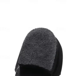 Girls' Black Dance Shoes with Adjustable Straps - Comfortable Performance Shoes for Ballet, Jazz, and Modern Dance