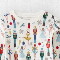 Girls' 3D Cartoon Christmas Pajamas Christmas Sets Pajama Sets Long Sleeve 3D Print Fall Winter Active Fashion Cute Kids 4 years+ Crew Neck Home Causal Indoor Regular Fit