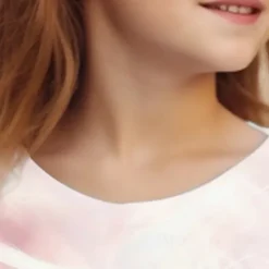 Girls' 3D Cat Tee Shirts Pink Short Sleeve 3D Print Summer Active Fashion Cute Polyester Kids 3-12 Years Crew Neck Outdoor Casual Daily Regular Fit