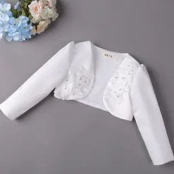 Girls' 3D Coat Long Sleeve Summer Spring Cute Kids 3-12 Years Formal Party Slim