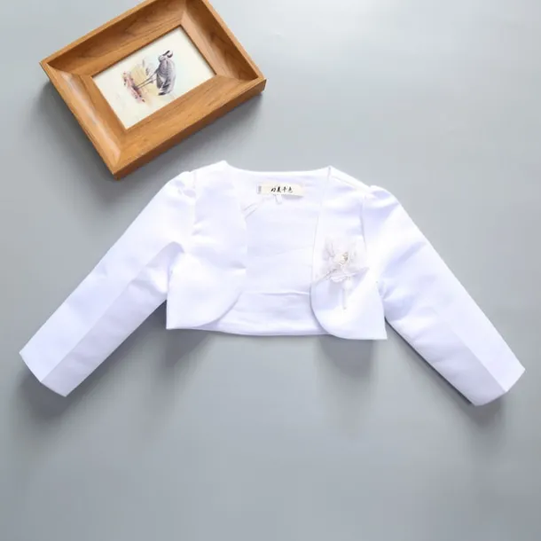 Girls' 3D Coat Long Sleeve Summer Spring Cute Kids 3-12 Years Formal Party Slim