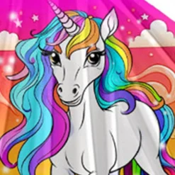 Girls' 3D Floral Rainbow Dress Pink Long Sleeve 3D Print Fall Winter Vacation Sports & Outdoor Daily Cute Casual Beautiful Kids 3-12 Years Casual Dress A Line Dress Above Knee Regular Fit