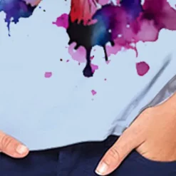 Girls' 3D Graphic Animal Butterfly T shirt Tee Short Sleeve 3D Print Summer Spring Active Fashion Cute 100% Cotton Kids 3-12 Years Outdoor Casual Daily Regular Fit