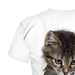 Girls' 3D Graphic Animal Cat T shirt Tee Short Sleeve 3D Print Active Cute Kids 3-12 Years