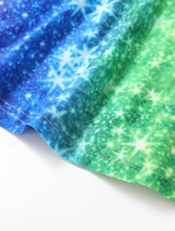 Girls' 3D Graphic Dress Long Sleeve 3D Print Spring Fall Vacation Daily Holiday Cute Casual Sweet Kids 3-10 Years Swing Dress A Line Dress Above Knee Regular Fit