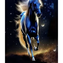 Girls' 3D Graphic Horse Hoodie Long Sleeve Spring Fall Fashion Streetwear Kids 4-12 Years Hooded Outdoor Casual Daily Regular Fit