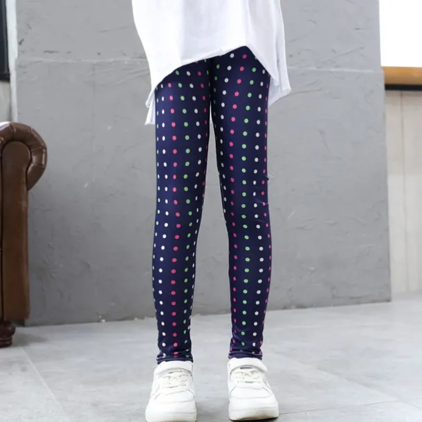 Girls' 3D Graphic Pants Leggings Summer Spring Active Basic Kids 4-12 Years Outdoor Casual Daily Regular Fit