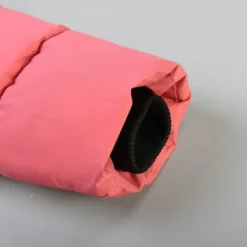 Girls' 3D Kids Puffer Jacket Heart Letter Down Coat Puffer Jacket Long Sleeve Fall Winter Active Cool Kids 3-12 Years Daily Regular Fit