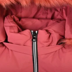 Girls' 3D Kids Puffer Jacket Heart Letter Down Coat Puffer Jacket Long Sleeve Fall Winter Active Cool Kids 3-12 Years Daily Regular Fit