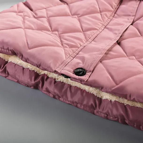 Girls' 3D Kids Puffer Jacket Plain Coat Down Coat Puffer Jacket Long Sleeve Fall Winter Basic Kids 2-8 Years Street Regular Fit