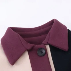 Girls' 3D Kids Winter Jacket Color Block Coat Long Sleeve Spring Fall Active Adorable Kids 3-12 Years Regular Fit