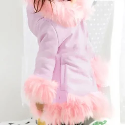 Girls' 3D Kids Winter Jacket Plain Coat Down Coat Puffer Jacket Long Sleeve Fall Winter Active Basic Kids 2-12 Years Vacation Street Regular Fit