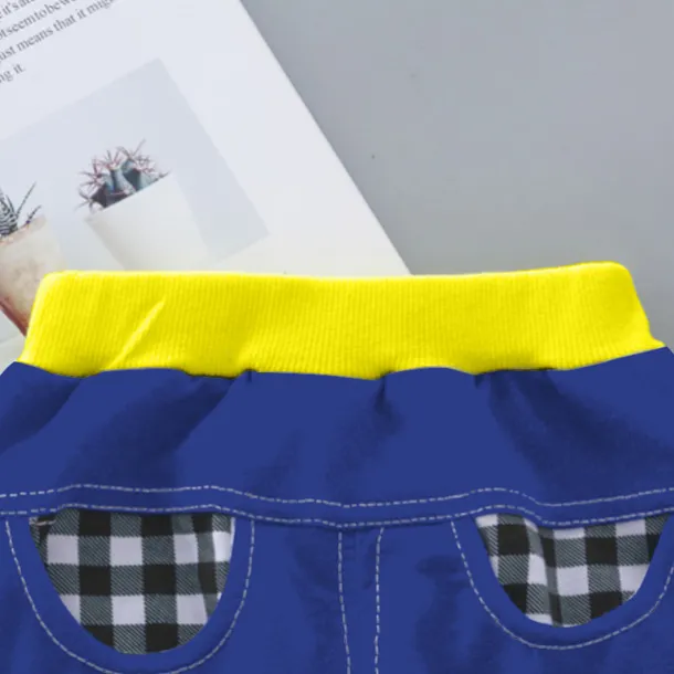 Girls' 3D Plaid Letter Clothing Set Long Sleeve Fall Basic Toddler 1-3 Years School Outdoor Indoor Regular Fit
