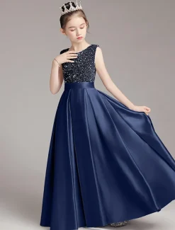 Girls' 3D Plain Dress Sleeveless Summer Spring Fall Wedding Special Occasion Cute Princess Kids Toddler Swing Dress Tulle Dress Maxi Slim dress to impress