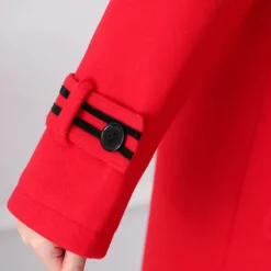 Girls' 3D Plain Trench Coat Long Sleeve Spring Fall Cute Sport Kids 4-13 Years School Daily Regular Fit