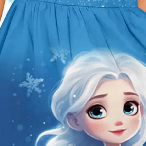 Girls' 3D Princess Cami Dress Pink Sleeveless 3D Print Summer Sports & Outdoor Daily Holiday Cute Casual Beautiful Kids 3-12 Years Casual Dress Strap Dress Above Knee Polyester Regular Fit