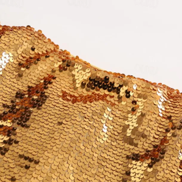 Girls' 3D Sequin Coat Long Sleeve Summer Spring Active Cute Kids 3-12 Years Street Daily Regular Fit