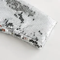 Girls' 3D Sequin Coat Long Sleeve Summer Spring Active Cute Kids 3-12 Years Street Daily Regular Fit