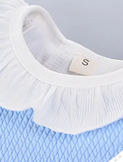 Girls' 3D Solid Color Clothing Set Long Sleeve Fall Winter Active Cute Basic Kids 1-5 Years Vacation Street Birthday Regular Fit