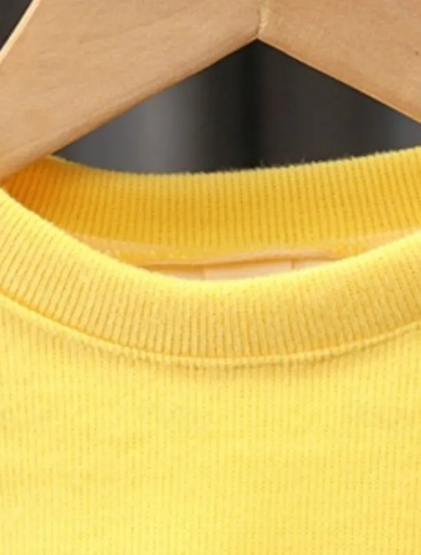 Girls' 3D Solid Color Letter Hoodie & Sweatpants Set Clothing Set Long Sleeve Fall Winter Cute Sweet Cotton Kids 3-10 Years Vacation Regular Fit