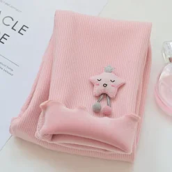 Girls' 3D Solid Color Stars Pants Leggings Fall Winter Active Basic Kids 4 years+ Outdoor Casual Daily Regular Fit