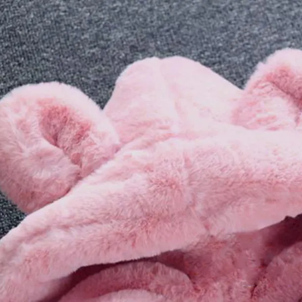 Girls' 3D Solid Colored Jacket & Coat Streetwear Kids School