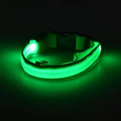 Glowing Dog Collar Adjustable Flashing Luminous Collar Night Anti-Lost Dog Light HarnessFor Small Dog Pet Products