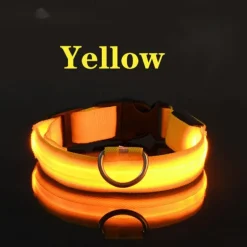 Glowing Dog Collar Adjustable Flashing Luminous Collar Night Anti-Lost Dog Light HarnessFor Small Dog Pet Products