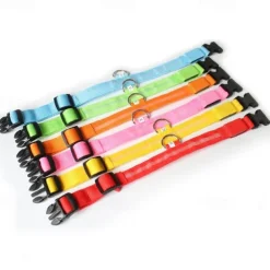 Glowing Dog Collar Adjustable Flashing Luminous Collar Night Anti-Lost Dog Light HarnessFor Small Dog Pet Products