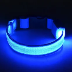 Glowing Dog Collar Adjustable Flashing Luminous Collar Night Anti-Lost Dog Light HarnessFor Small Dog Pet Products