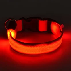 Glowing Dog Collar Adjustable Flashing Luminous Collar Night Anti-Lost Dog Light HarnessFor Small Dog Pet Products