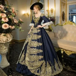 Gothic Rococo Victorian Dress Party Costume Prom Dress Princess Shakespeare Solid Color Ball Gown Fancy Dress Women's Royal Halloween Carnival Valentine's Day Party Evening Party Masquerade Adults'