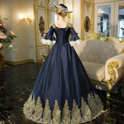 Gothic Rococo Victorian Dress Party Costume Prom Dress Princess Shakespeare Solid Color Ball Gown Fancy Dress Women's Royal Halloween Carnival Valentine's Day Party Evening Party Masquerade Adults'