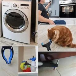 Grabber Reacher Tool 360 Degree Rotating Head, Wide Jaw, 32