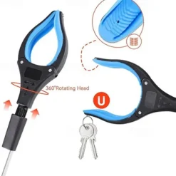 Grabber Reacher Tool 360 Degree Rotating Head, Wide Jaw, 32