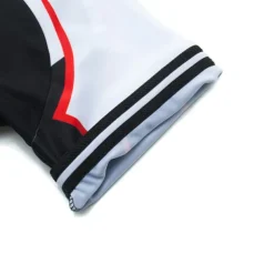 21Grams Men's Cycling Jersey Set Short Sleeve Cycling Jersey with Bib Shorts 3 Rear Pockets Reflective Strips 3D Padded Shorts Polka Dot Polyester Bike Wear Breathable Quick Dry Moisture Wicking