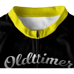 21Grams Men's Cycling Jersey Short Sleeve Bike Top with 3 Rear Pockets Mountain Bike MTB Road Bike Cycling Breathable Moisture Wicking Reflective Strips Back Pocket Violet Yellow Red polychrome Gradie