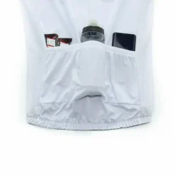 21Grams Men's Short Sleeve Cycling Jersey with Bib Shorts Summer Spandex Polyester Bike Clothing Suit 3D Pad Breathable Quick Dry Moisture Wicking Back Pocket Sports Red Black Yellow White