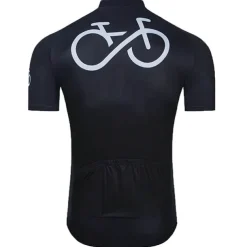 21Grams Men's Short Sleeve Cycling Jersey with Bib Shorts Summer Spandex Polyester Bike Clothing Suit 3D Pad Breathable Quick Dry Moisture Wicking Back Pocket Sports Red Black Yellow White