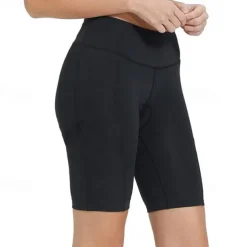 21Grams Women's Cycling Padded Shorts 3D Pad Summer Spandex Bicycle Riding Bike Shorts Chamois Breathable Anatomic Design Sports Solid Color Black Mountain Bike MTB Road Bike Cycling Clothing