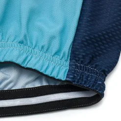 21Grams Women's Short Sleeve Cycling Jersey Spandex Polyester Funny Bike Jersey Top Mountain Bike MTB Road Bike Cycling UV Resistant Breathable Quick Dry Sports Blue+Orange Sky Blue+White Green