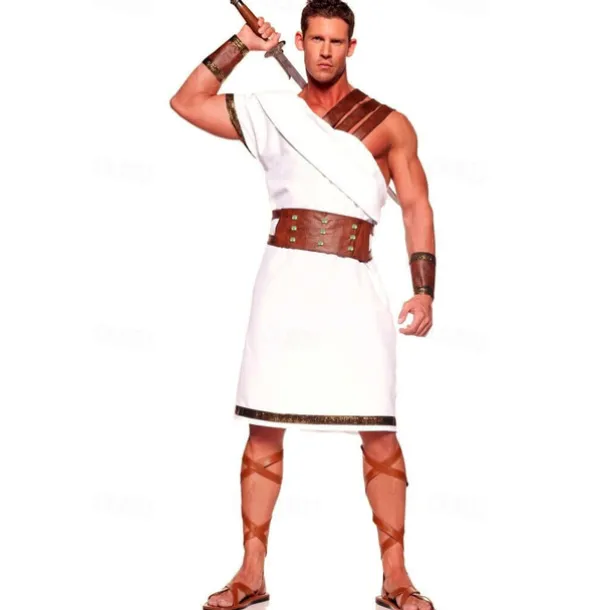 Greek Gods Retro Vintage Ancient Greek Ancient Rome Greece Dress Cosplay Costume Waist Belt Men's Women's Costume Vintage Cosplay Party Dress Halloween / Wristlet / Wristlet