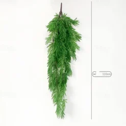 Green Plant Persian Leaf Wall Hanging Wedding Bar Restaurant Wall Decoration Materials Simulation Hanging Plants,Fake Flowers For Wedding Arch Garden Wall Home Party Decoration